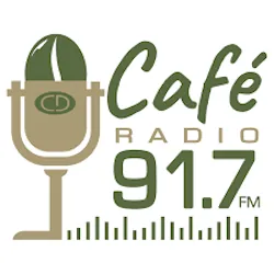 Logo Radio Café 91.7 FM